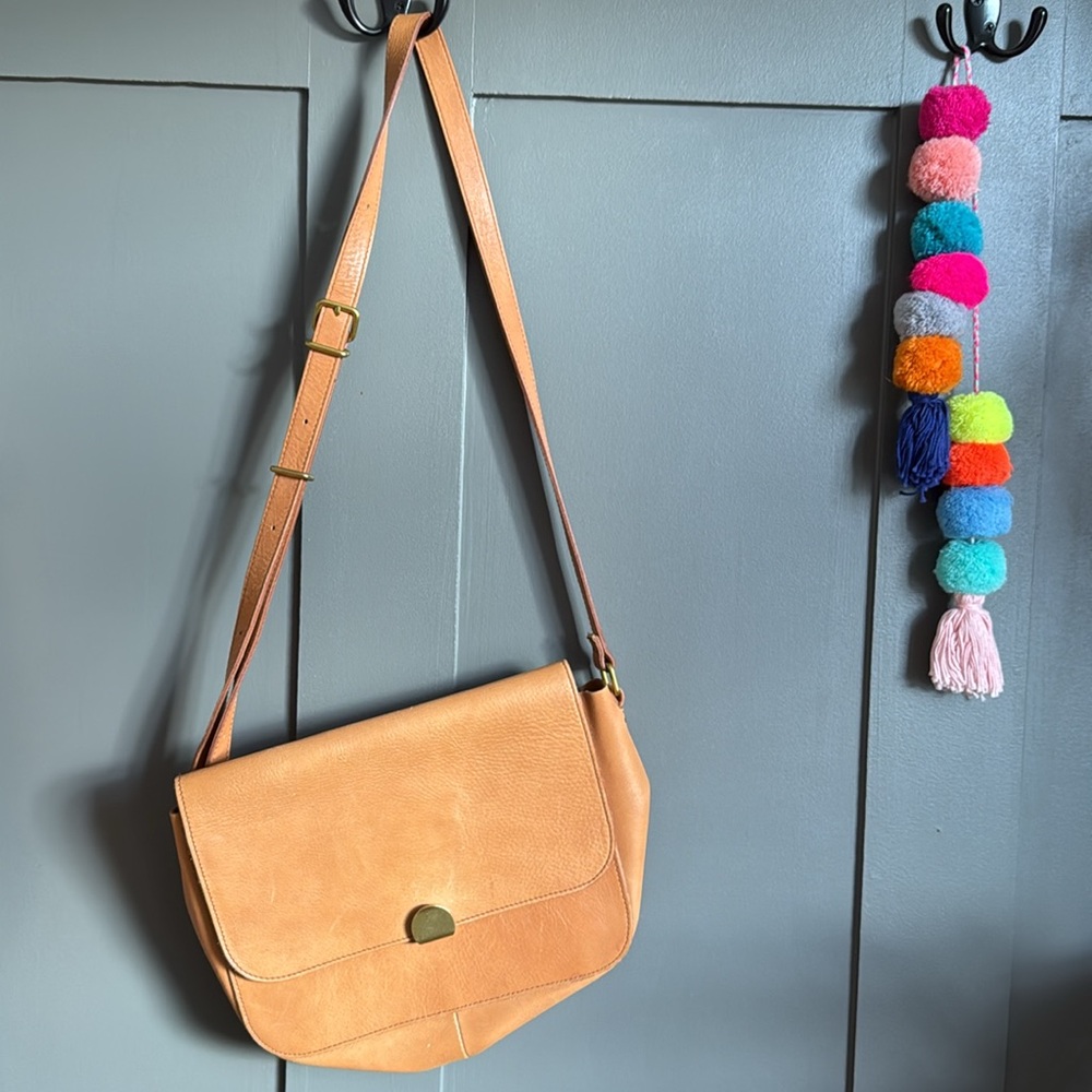 Madewell leather crossbody bag